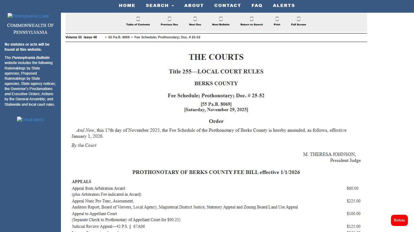 Pennsylvania Bulletin